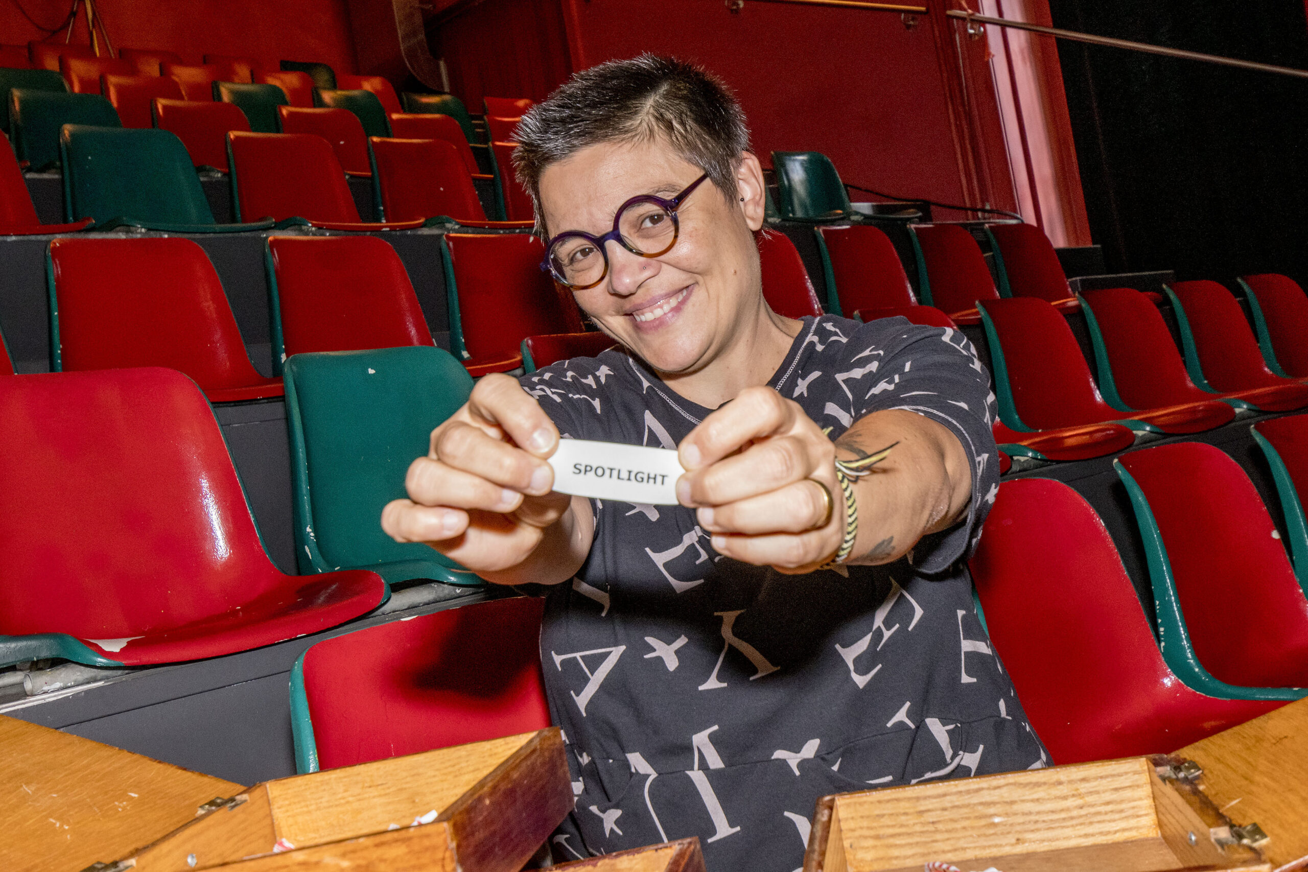Cynthia Coray ist Schauspielerin und angehende künstlerische Leiterin des Theater Palazzo.